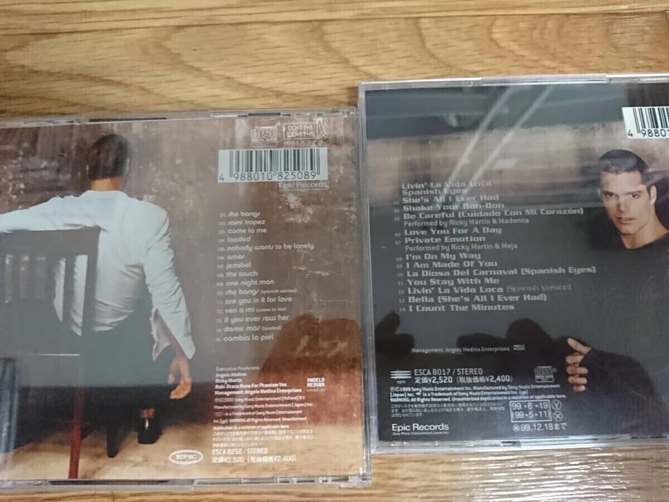 Ricky Martin CD SET x2  【Sound Loaded】【Ricky Martin】 Album set（Used item）Ｓ08083 - Image 4 of 4