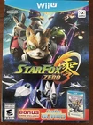 StarFox Zero + StarFox Guard Bonus Game Nintendo Wii U - Sealed NIB - 2016