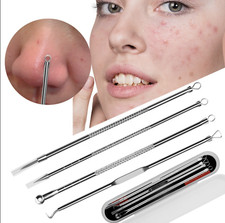 Acne Pimple Comedone Extractor Tools 4 Pieces
