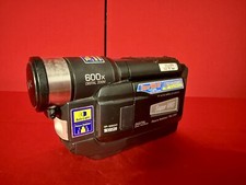 Vintage JVC Compact Handheld GR-SXM240U SVHSC VHS Camera Camcorder FOR REPAIR 