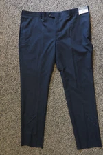 BIG & TALL Pronto Uomo Platinum Men's Wool Separates Dress Pants - Size 46 - NEW