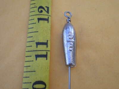 15 PCS. NO SNAG BOTTOM BOUNCER/TROLLING SINKER 5/8 OZ. S. STEEL WIRE .045 X 12''