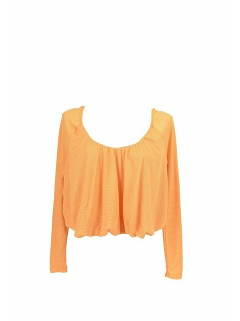 orange thermal top