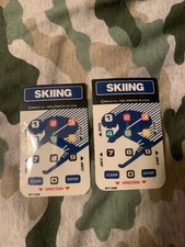 Skiing Intellivision, 1980 Overlays Only