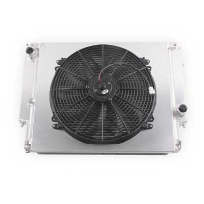 Aluminum Radiator +Fan Shroud for BMW E30 E36 320i 325i/is 323i/is 328i/is M3 MT