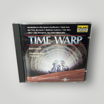 Time Warp by Erich Kunzel Cincinnati Pops Orchestra 1984 Telarc CD Made in Japan