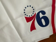 Philadelphia 76ers NBA Player Issue Nike Practice Game Basketball Shorts
