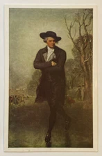 Vintage Postcard, National Gallery of Art, Washington DC, The Skater