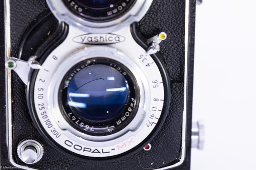 yashica C TLR copal mxv 80mm f3.5 camera film medium format 120 l14 ? l13 - Photo 3/12