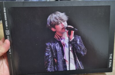 RARE]BTS The Wings Tour Essay Book with V(Taehyung) Photocard | eBay