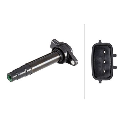 Bobine D'Allumage HELLA 5DA 193 175-441 - 12V 4 Pôles - Pour Peugeot 206 Et Autres
