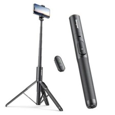 60" Phone Tripod  Selfie Stick, Lightweight All in One Phone Tripod 60in