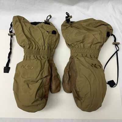Outdoor Research USGI Coyote Firebrand Mitts & Liner Inserts LG B Grade Mittens
