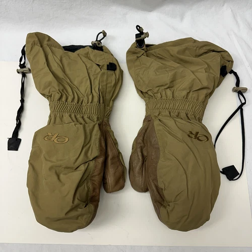 Outdoor Research USGI Coyote Firebrand Mitts & Liner Inserts LG B Grade Mittens