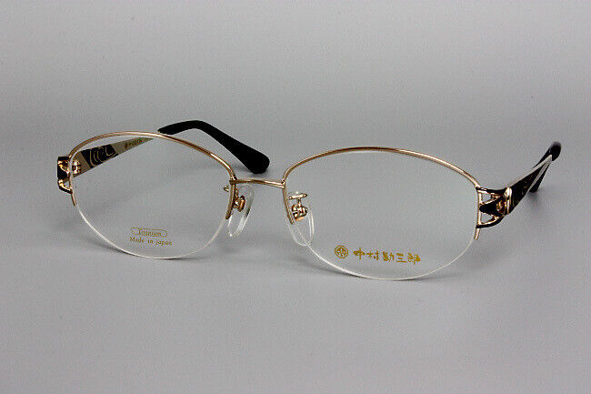 Kanzaburo Nakamura KN-2223 1 Eyeglasses 52□17-135 Made in Kanzaburo Nakamura KN-2223 1 Eyeglasses 52□17-135 Made in
