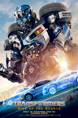 Transformers Rise of the Beasts Action 2023 Movie Poster 11x17 Peter Dinklage 