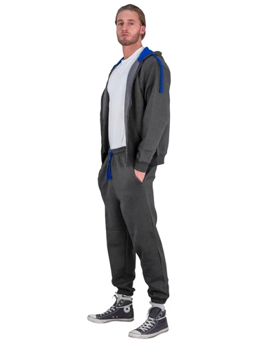 Neu Herren Trainingsanzug Set Fleece Kapuzenpullover Top +Hose Jogginghose S-3XL - Bild 14 von 27