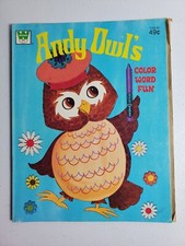 Vintage Andy Owl's Color Word Fun