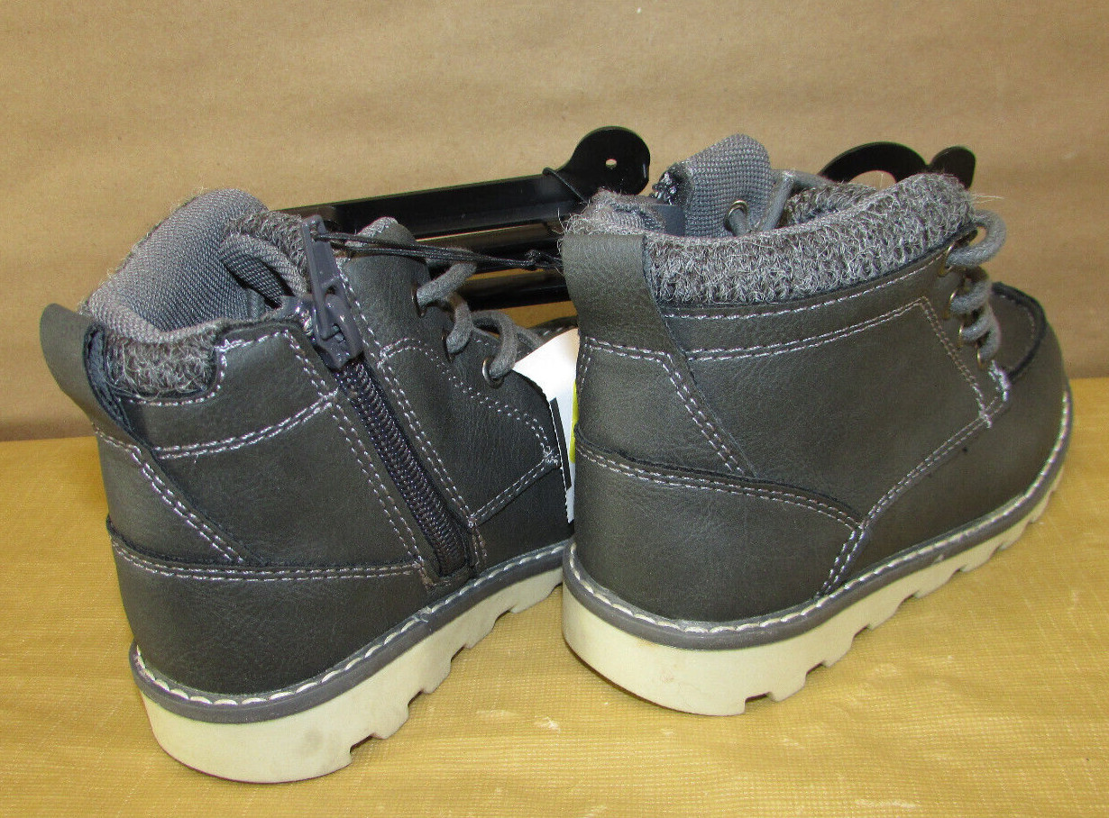 Falls Creek Kids Cyrus Gray Boots - Size 10