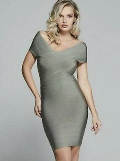 Marciano green dress top