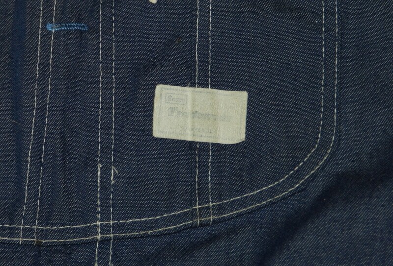 Vintage Sears Tradewear Union Made Denim Overalls | eBay