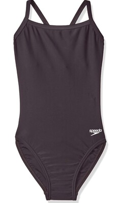 Women's Swimsuit One Piece PowerFlex Flyback Solid Adult Team Colors Sz 30