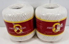 2 SOUTH MAID 100% MERCERISED COTTON COLORFAST NEW 800 YD TOTAL
