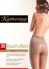 Katherina Brazil Effect nice matte women's tights tight shaping shorts 20 den
