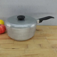 Sears Best Maid of Honor Cast Aluminum Saucepan & Lid 3 Quart