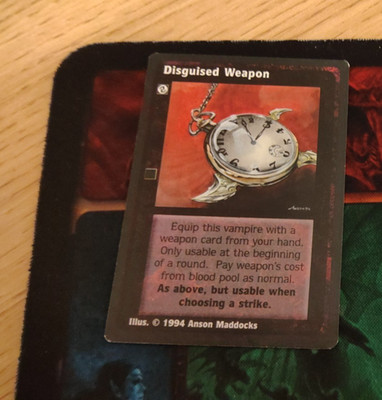 Vampire Vtes CCG TCG: Verkleidete Waffe