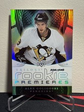 2008-09 Upper Deck TRILOGY Hockey ALEX GOLIGOSKI #112 ROOKIE PREMIERES 206/999