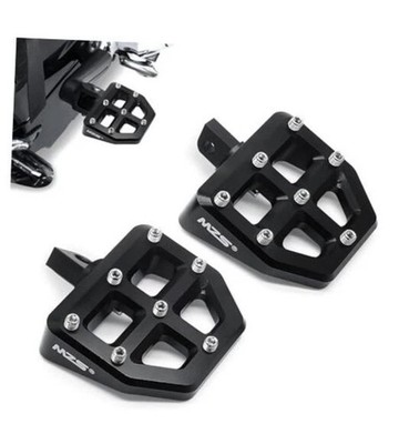 Motorcycle Foot Pegs, Male Wide Footpegs, MX Chopper Bobber Style Rider