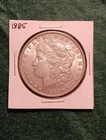 1885 Morgan Silver Dollar $1 Coin Philadelphia Mint, Sharp Detail, 90% Silver