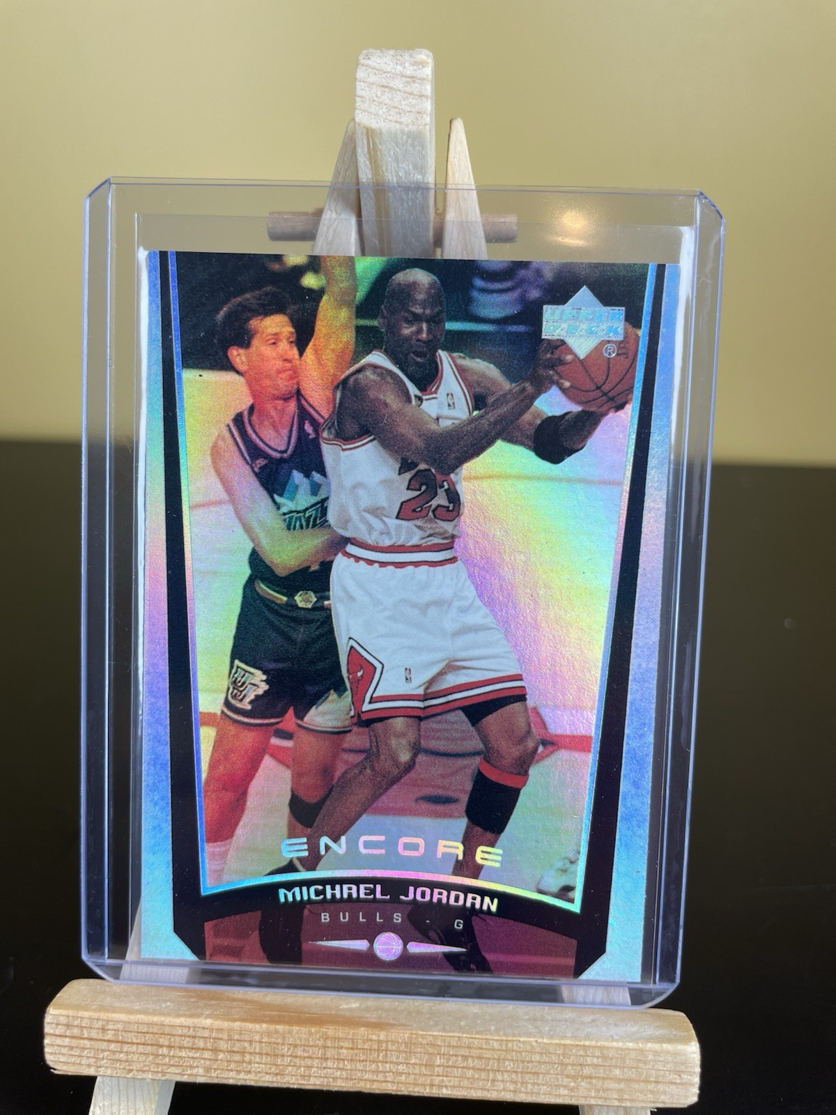 1998-99 Upper Deck Encore Foil MICHAEL JORDAN #92 Chicago Bulls HOF MVP UNC