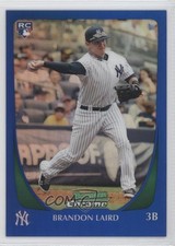2011 Bowman Draft Chrome Blue Refractor 50/199 Brandon Laird #26 p4e