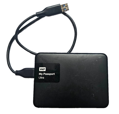 WD My Passport Ultra 500GB 2,5 Zoll-externe tragbare Festplatte-schwarz USB 3.0