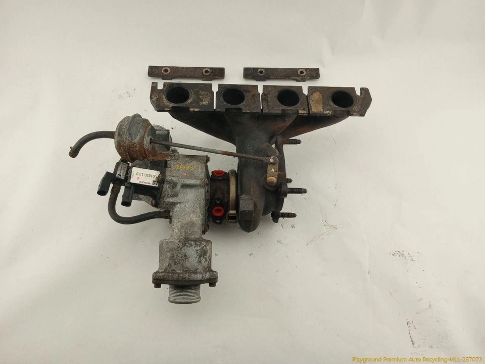 Juego de colector de escape y turbo cargador Audi A5 8T COUPE 2,0 L 4 cilindros para 09-12 Foto 2 de 4