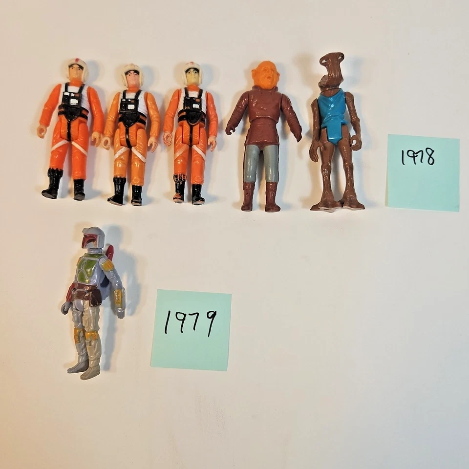 Vintage Star Wars Action Figure Lot. 1977-84. 92 pieces and 2 Yoda's from 96. - Image 4 of 4