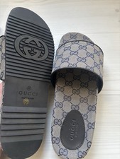 古驰男式黑色拖鞋凉鞋| eBay