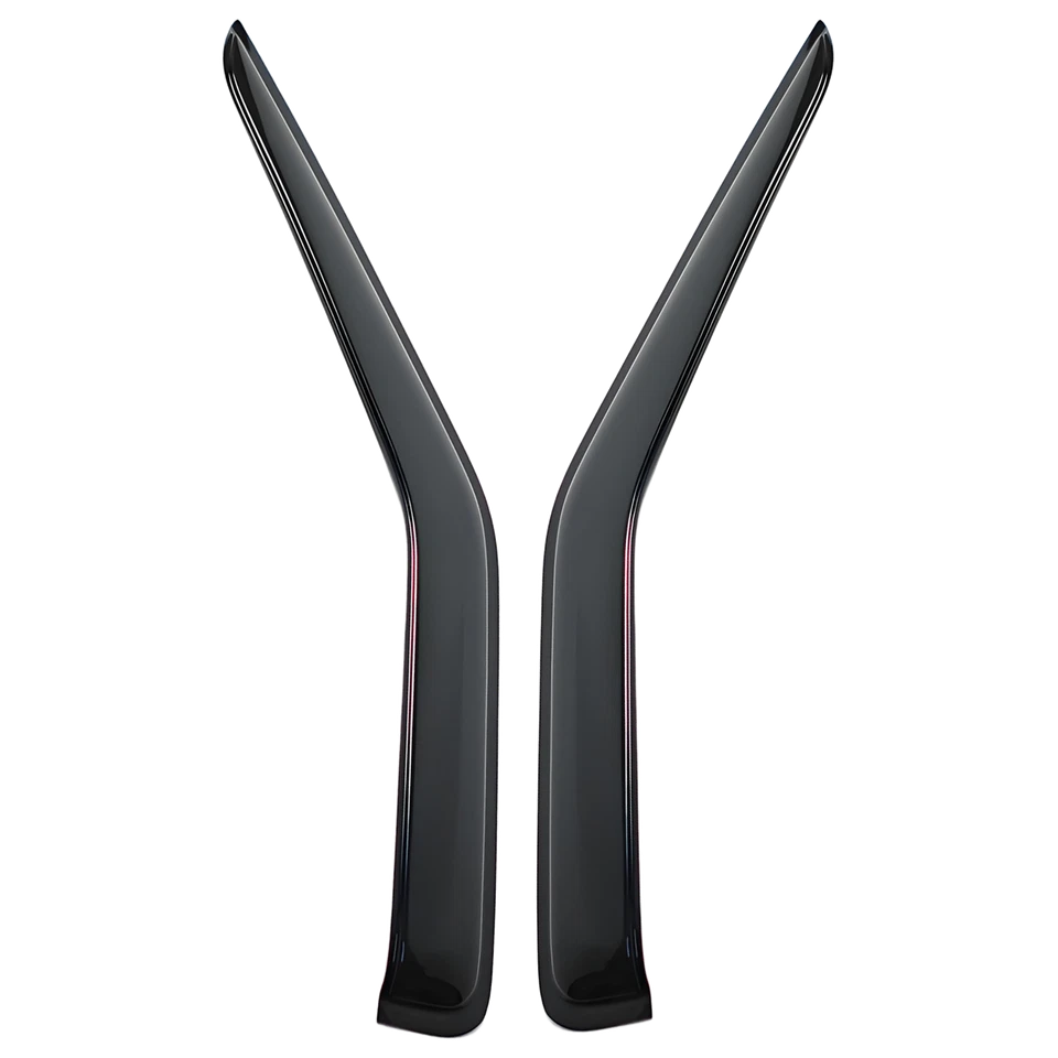 Viseras de ventilación de ventana originales para Nissan Frontier 1998-2004 cabina/cabina King/cabina doble Foto 4 de 4