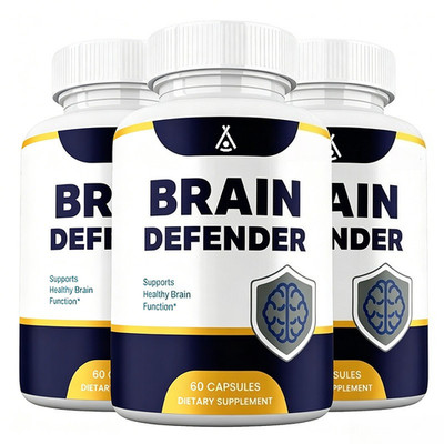 Brain Defender Capsules, Maximum Strength Pills Cognitive and Brain (3 Pack)