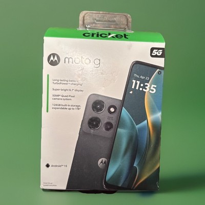 Cricket Wireless Motorola Moto G 5G (2025) 128gb - 6.7'' HD+ 50MP, New Sealed
