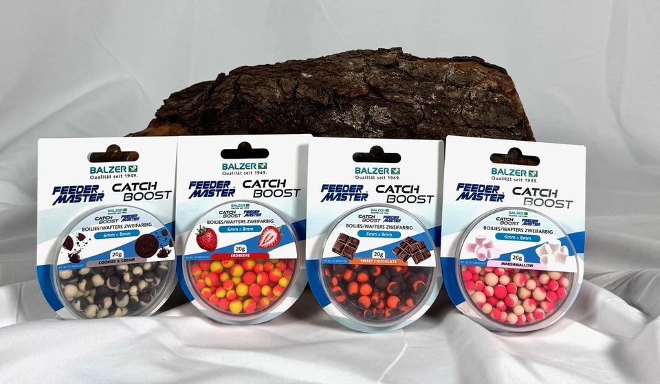 Balzer Catch Boost Method Feeder Boilies Wafter 6mm & 8mm zweifarbig Köder - Bild 1 von 1