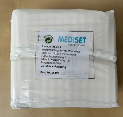 Mediset by Modellia, Einlagen midi, 28 Stück Packung