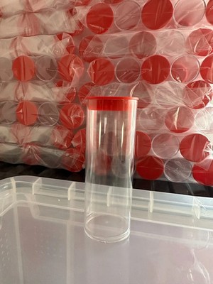 20x Air-Tite H39 Direct Fit Münzkapseln & 1 x H Tube - 1oz Silber Britannia