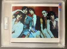 Mick Jagger (The Rolling Stones) signed 8x10 photo PSA/DNA Encapsulated