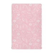Pink Seashells Crib Sheets for Boys Girls, 52x28 Inch Soft and Breathable Pac...