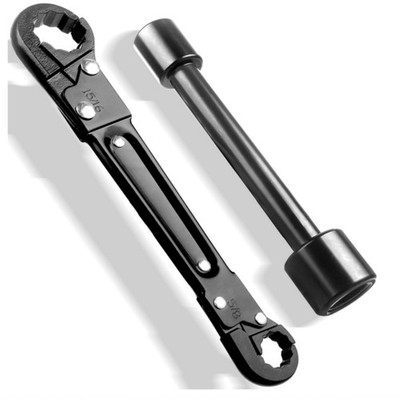 Plumbing Wrench Tool Kit Angle Stop Compression Valve Faucet Toilet Home Repair