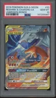 2019 Pokemon Sun & Moon Unbroken Bonds Reshiram & Charizard GX Gem Mint PSA 10