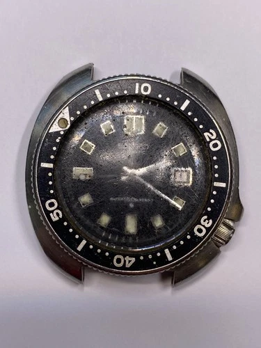 Vintage Seiko 6015-8119 Divers Automatic Men's Watch Pre-Owned Runs (26-143)